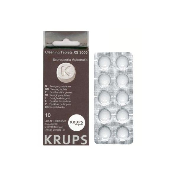 Krups 10 Pastilhas de Limpeza - XS3000.10