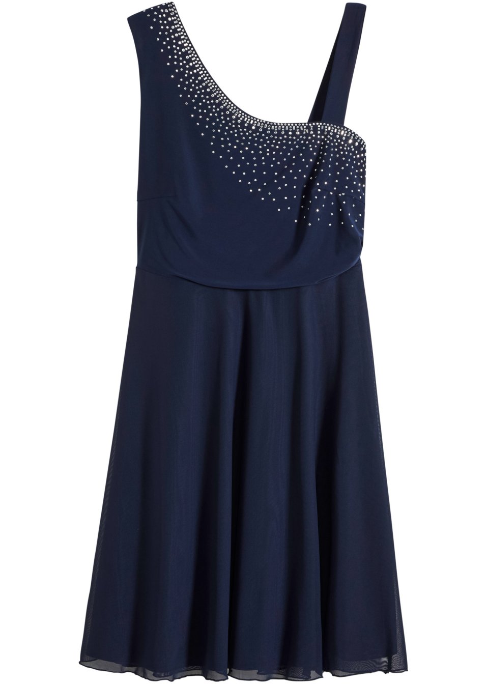 Robe avec application en strass