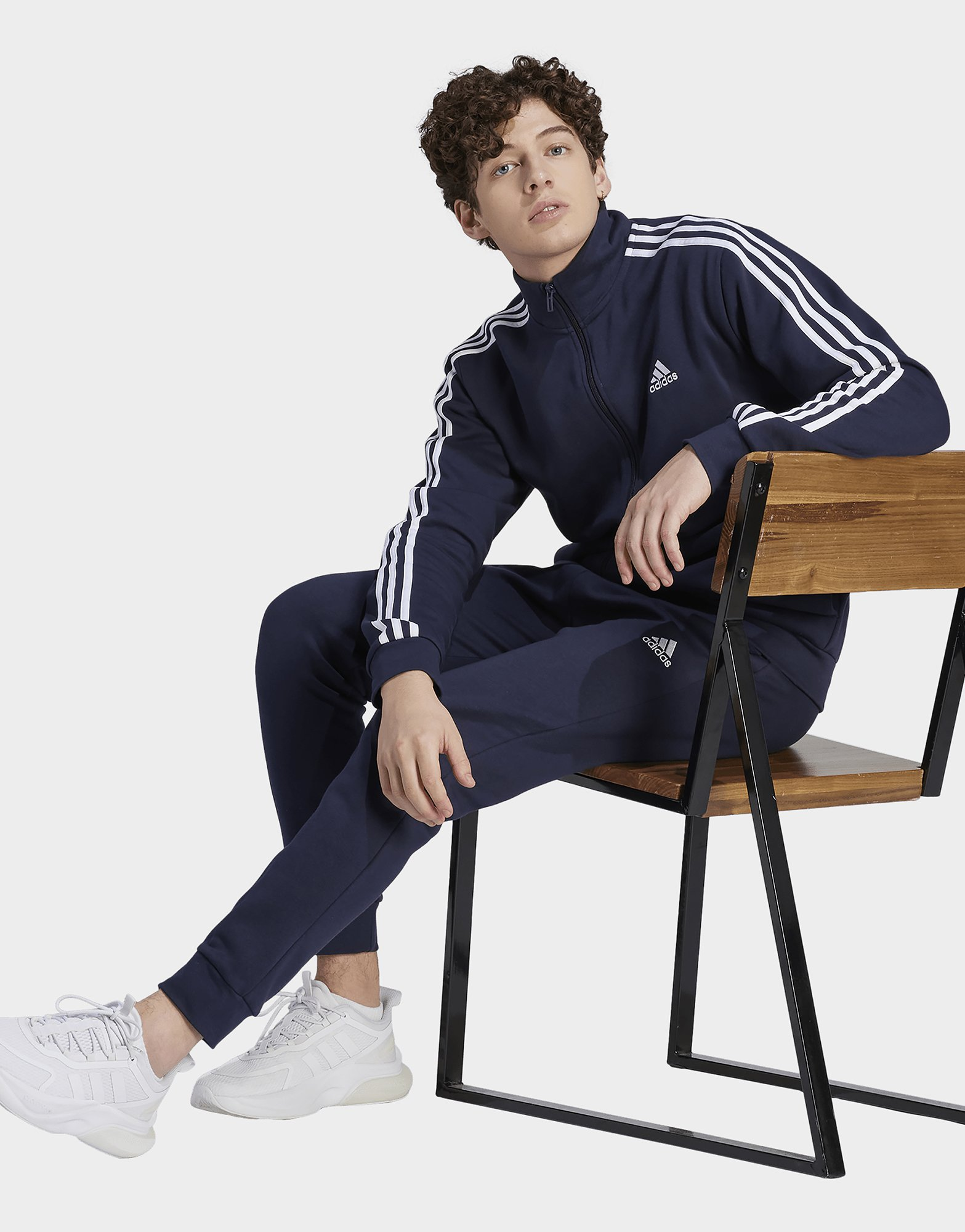 adidas Survêtement à 3 bandes en molleton Basic