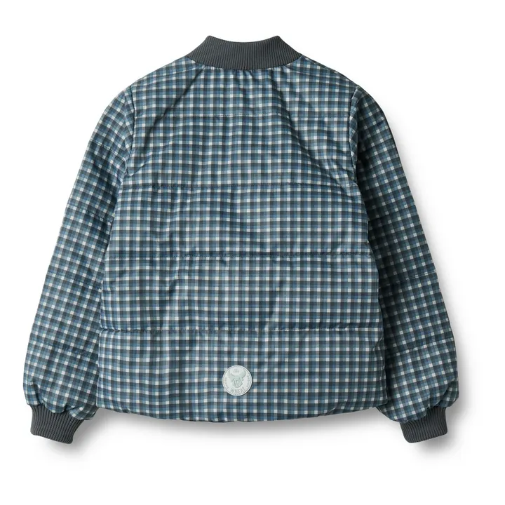 Wheat Veste Puffer Malo Carreaux Fibres Recyclées | Bleu