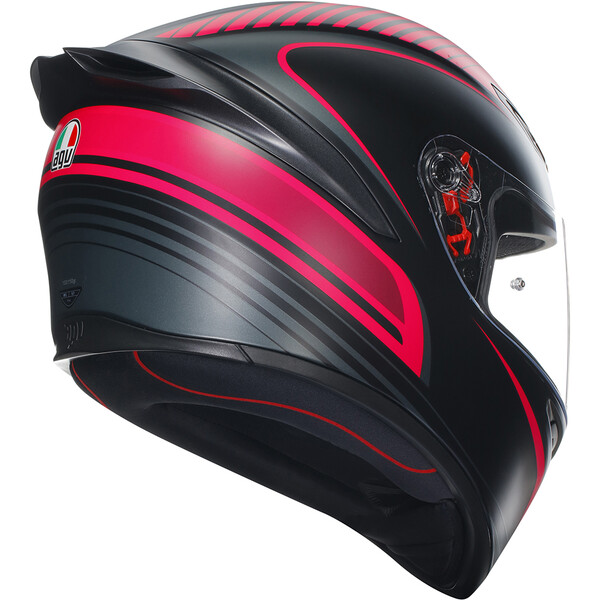 AGV - Casque K1 S Warmup Noir / Rose