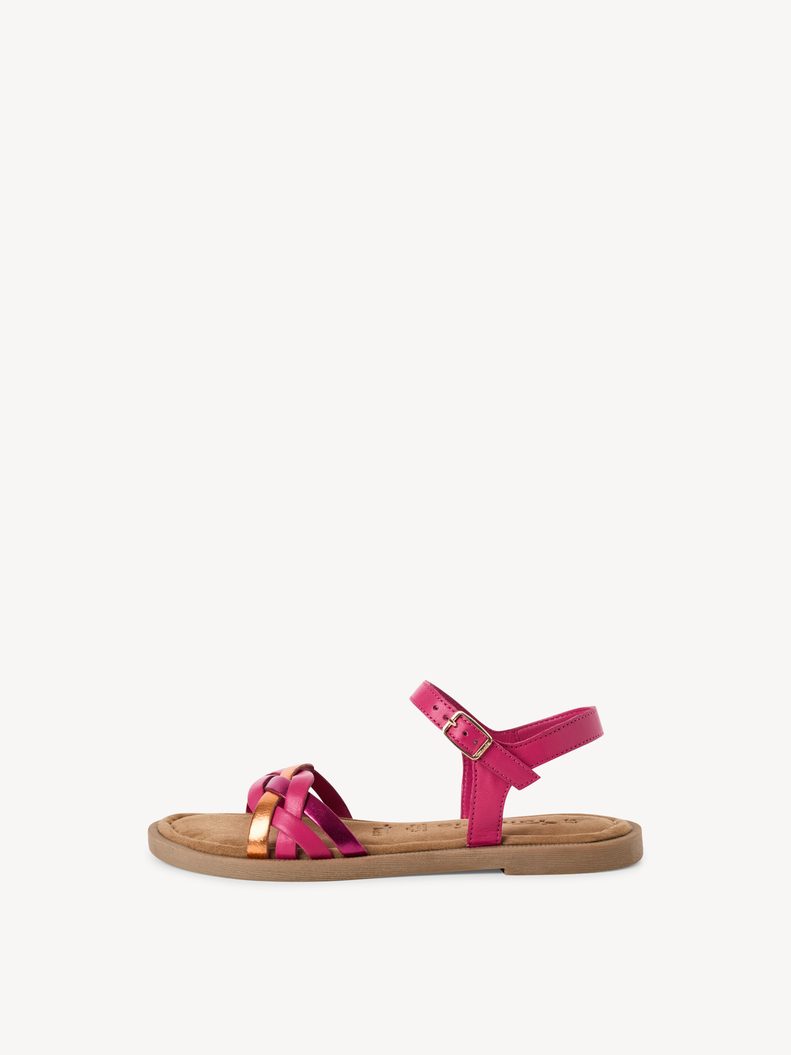 Leren Sandaal - pink
