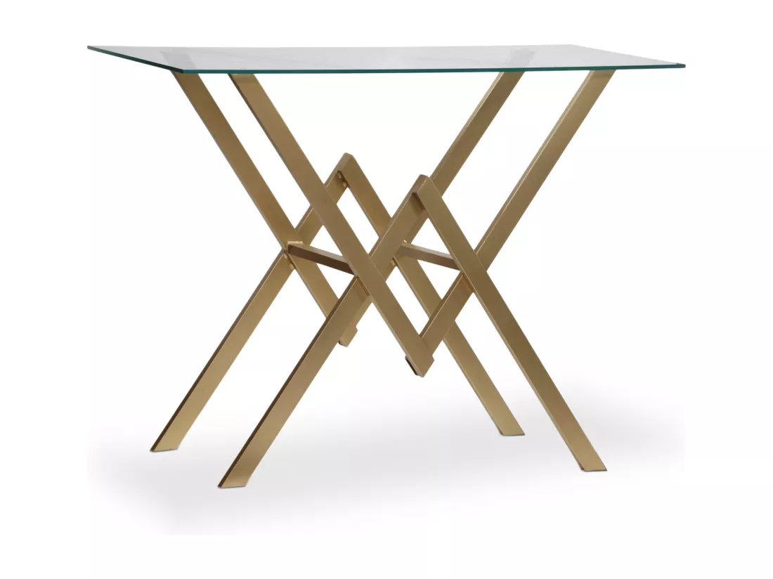 Console Design en Verre 