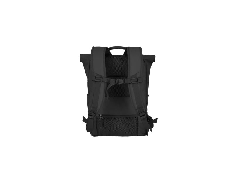 travelite Rucksack Basics Rollup 35 l, Schwarz Freizeitrucksack