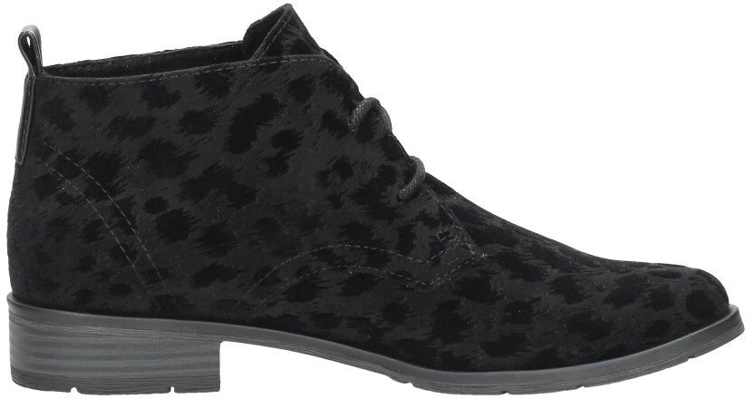 Marco Tozzi Dames veterschoenen zwart