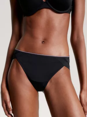 Calcinha Global Stripe Lace Mesh