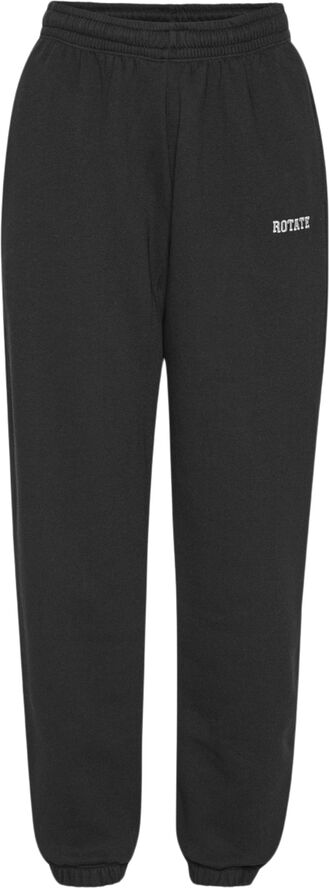 ROTATE Birger Christensen Heavy Sweatpants Black
