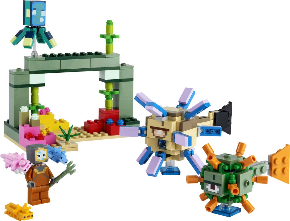 LEGO®MINECRAFT 21180 - LE COMBAT DES GARDIENS