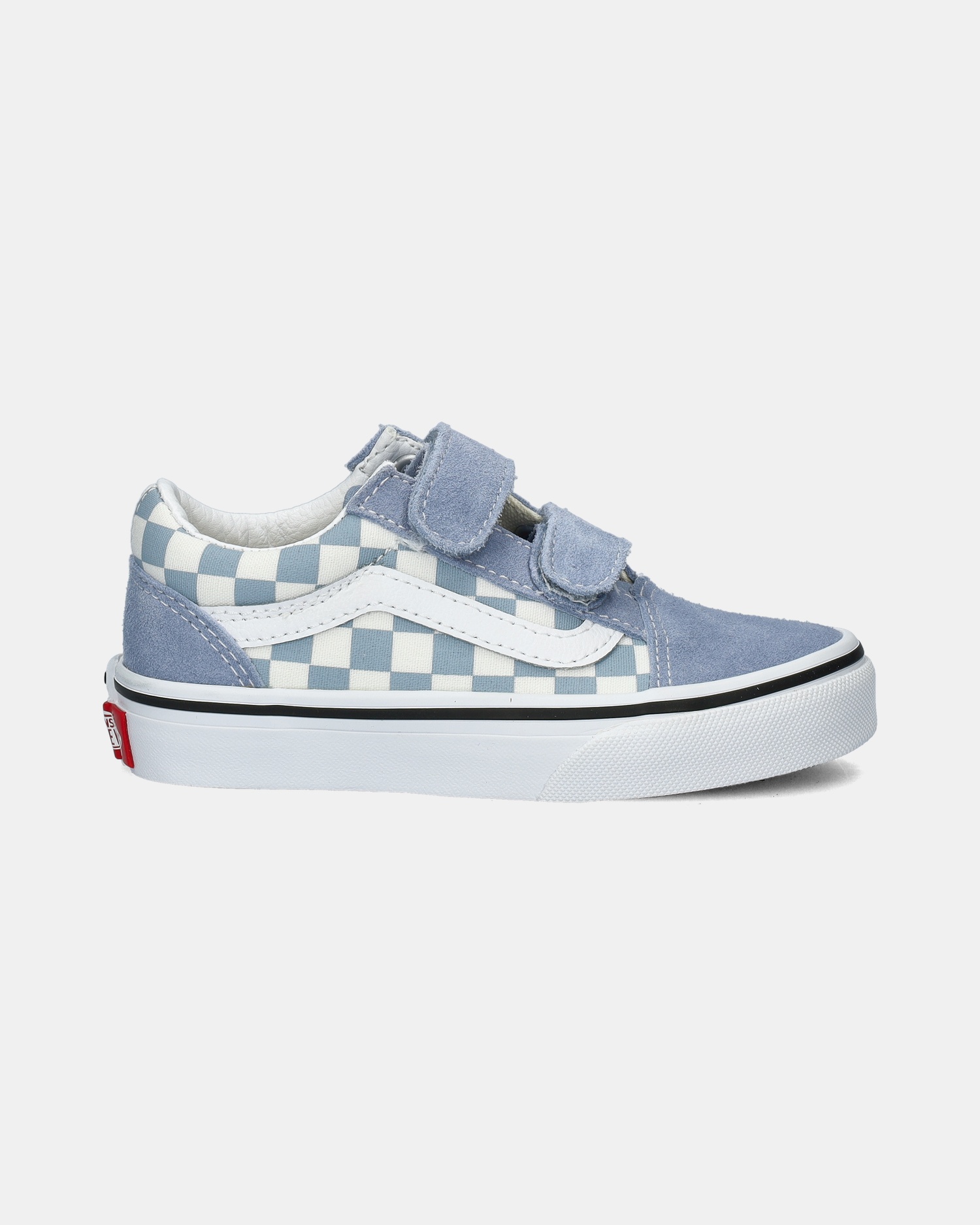 Vans Old Skool V Klittenbandschoenen  - blauw