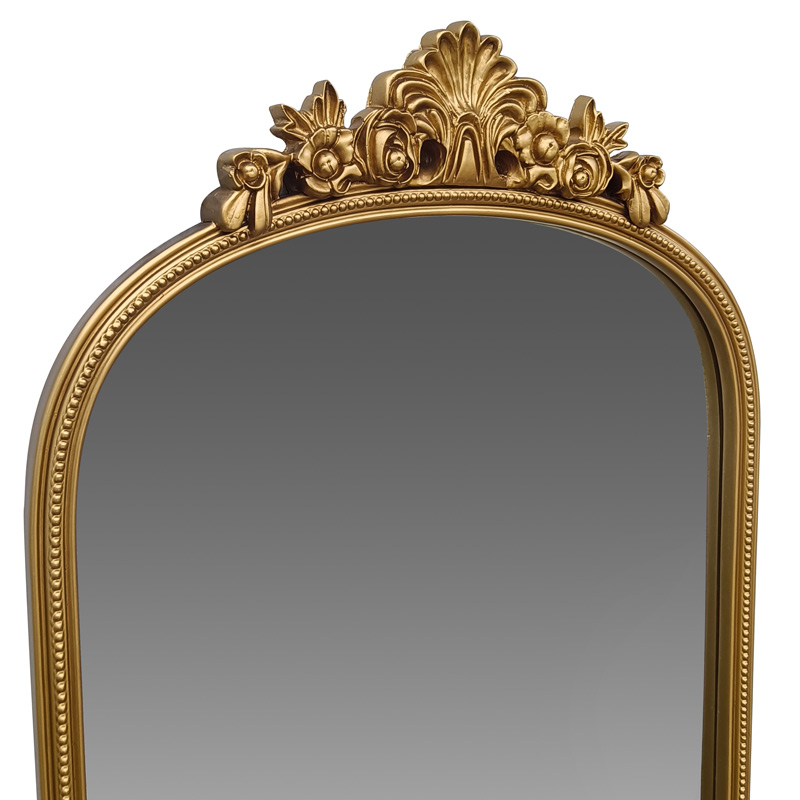 Miroir moulures dorées 'Leopold'