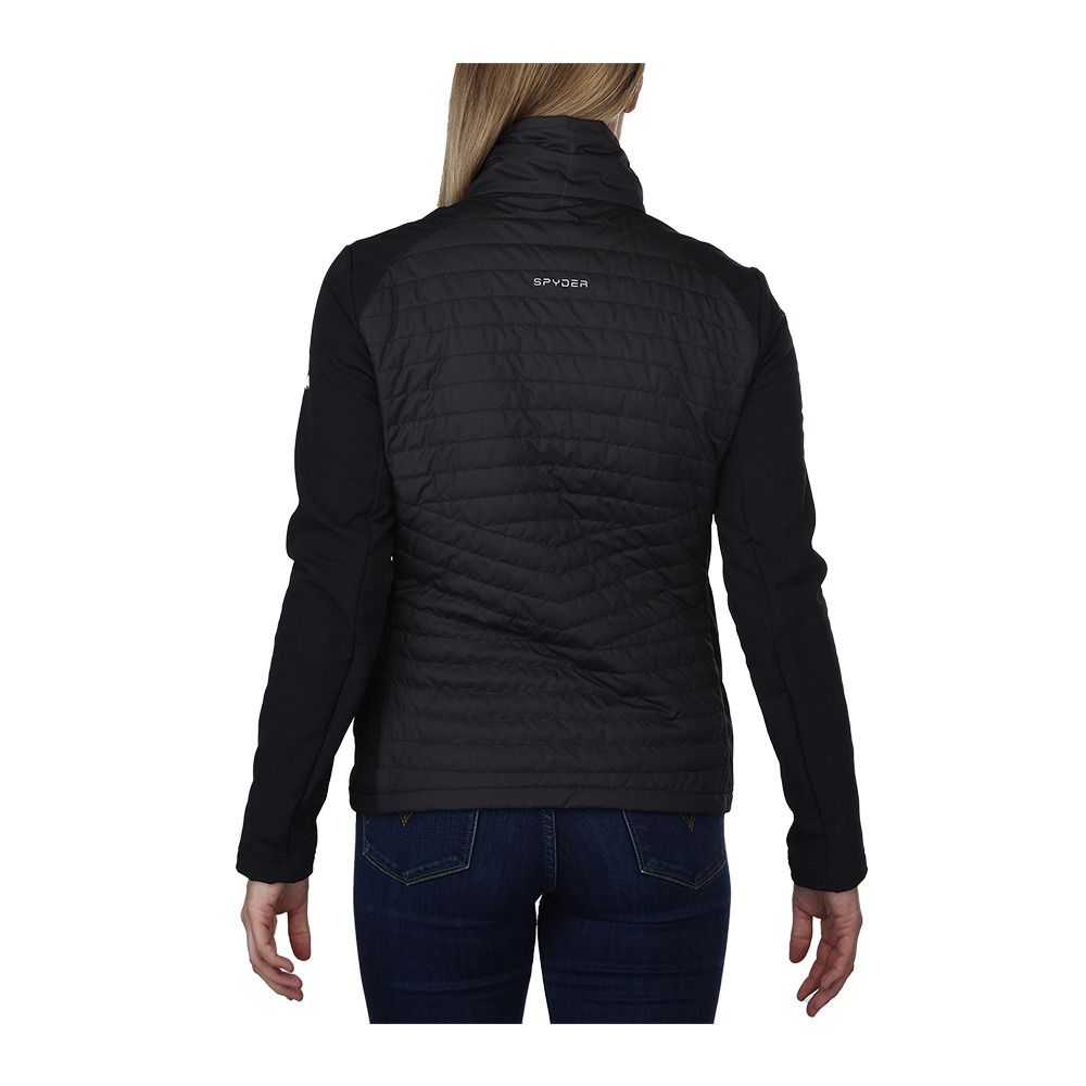 Spyder GLISSADE HYBRID - Veste Femme blk blk
