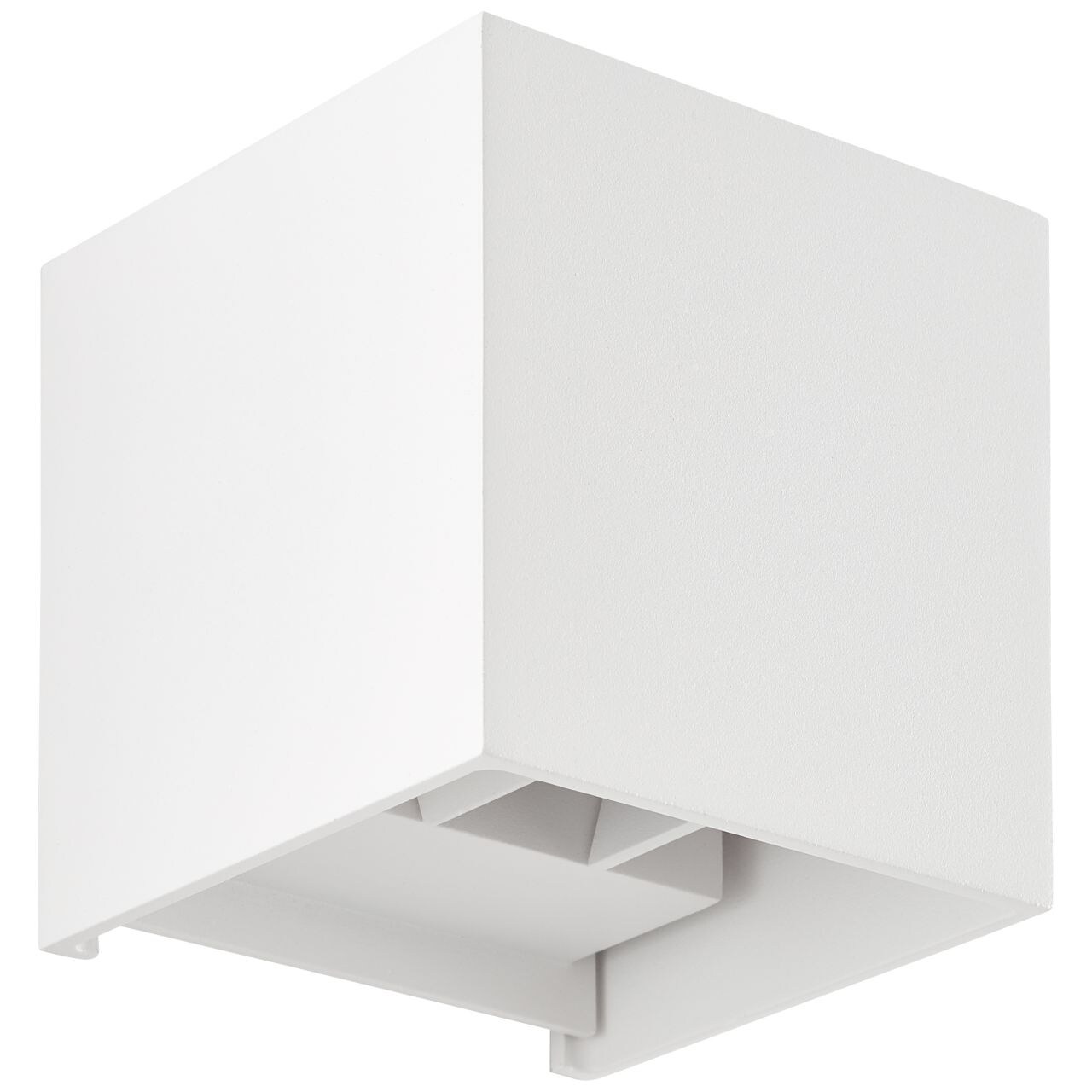 BRILLIANT Isak LED Außenwandleuchte weiß | 1x LED integriert, 7W LED integriert, (Lichtstrom: 500lm, Lichtfarbe: 3000K)