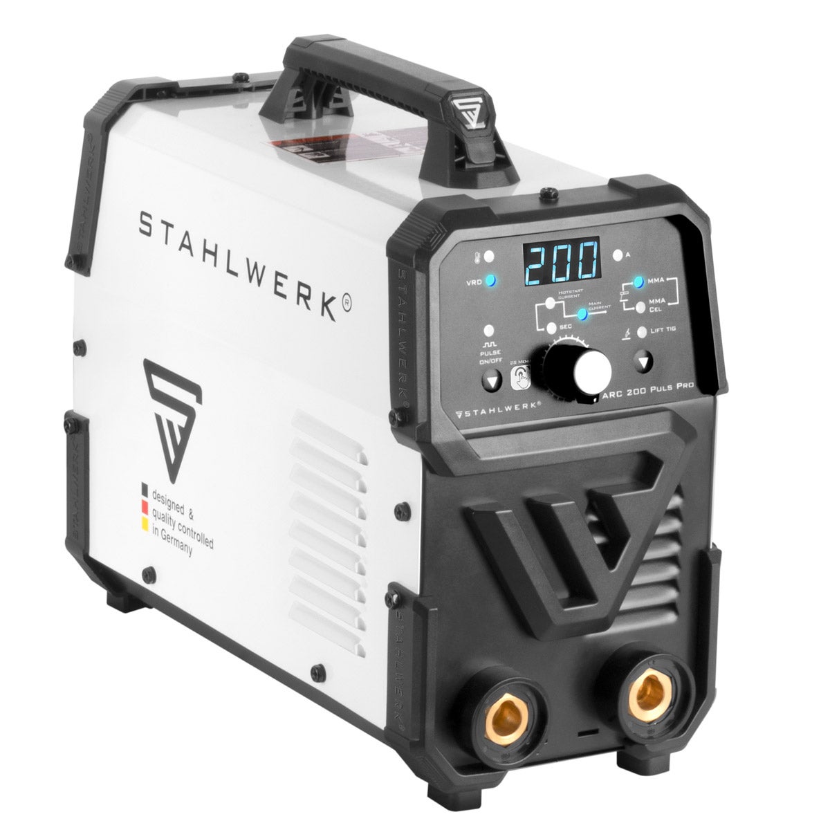 STAHLWERK Lasapparaat ARC 200 Puls Pro MMA E Handlift TIG-pulsfunctie 200 A