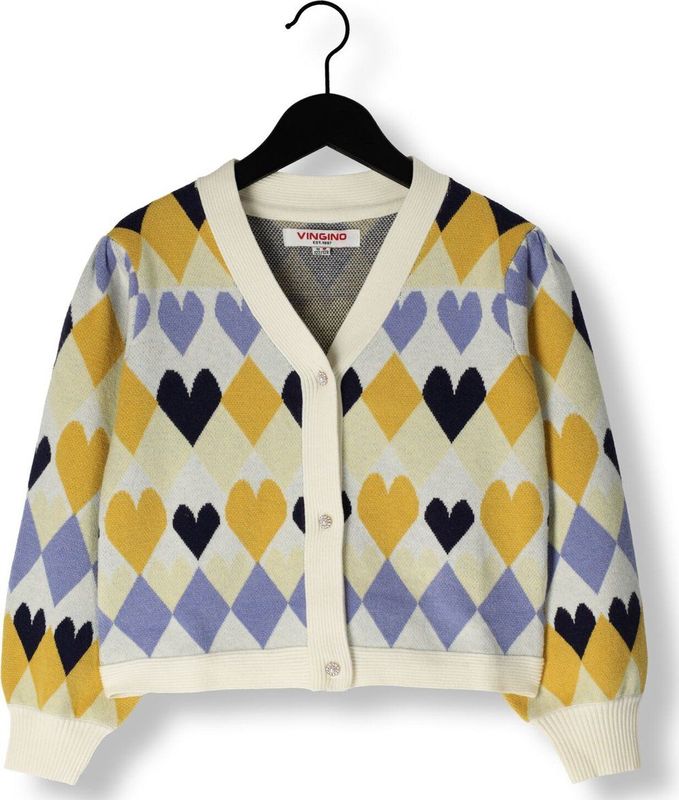 Vingino Malina Meisjes Vest - Macroon white