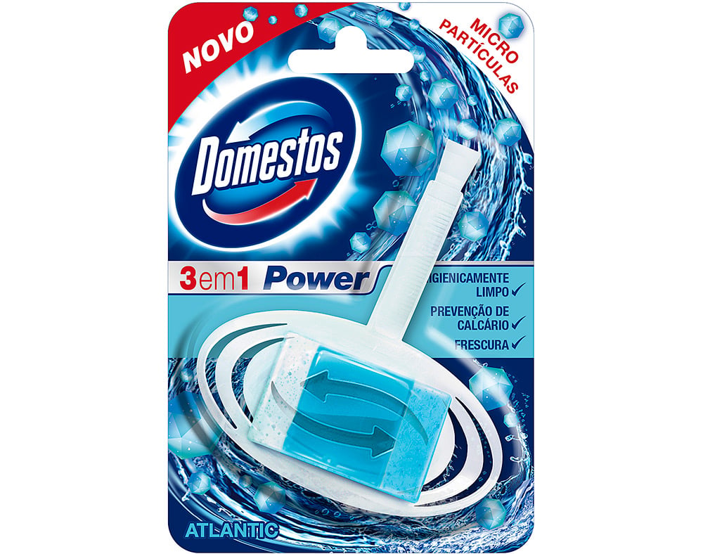 BLOCO DOMESTOS SANITÁRIO 3 EM 1 OCEAN 40G