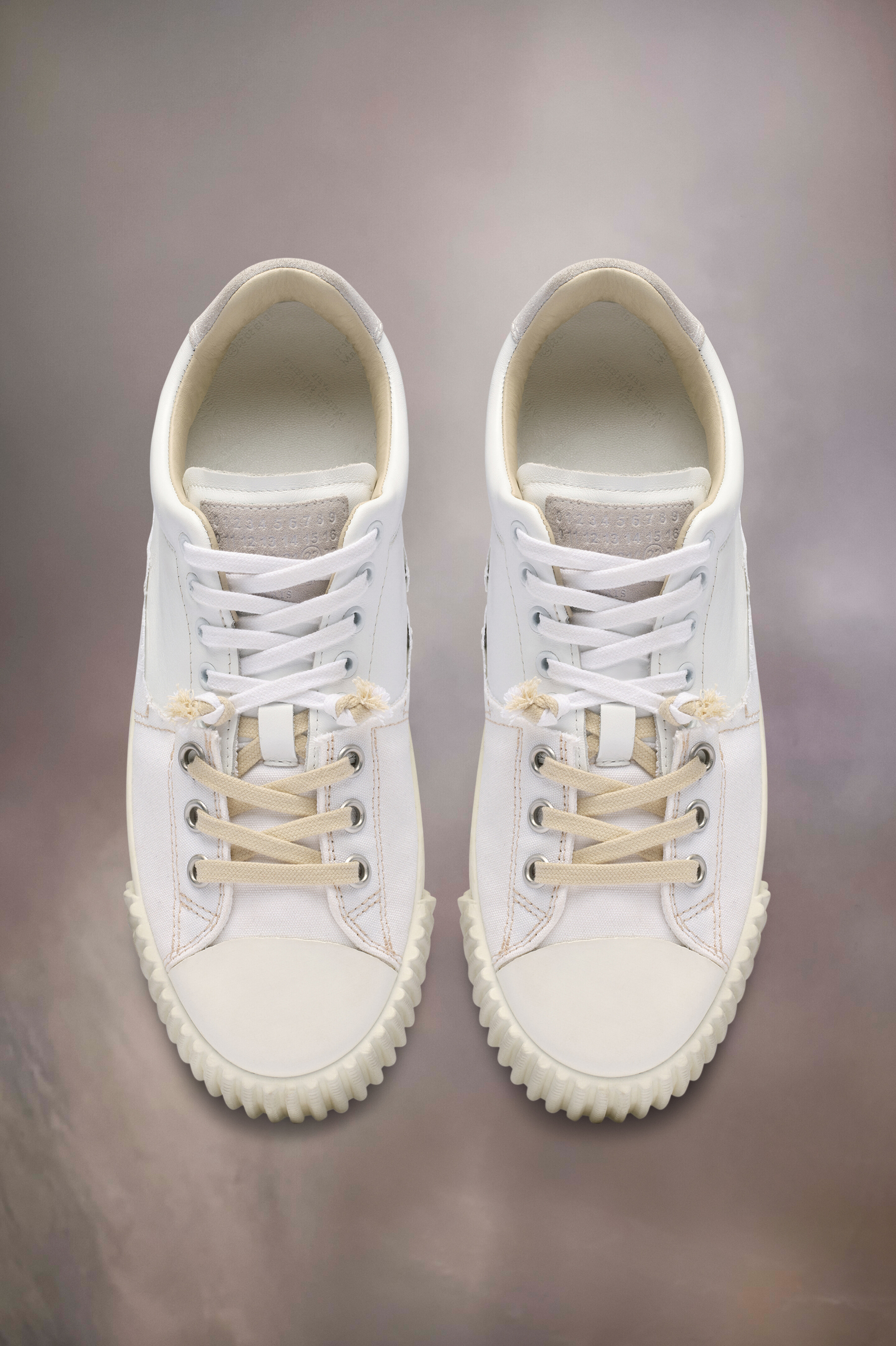 Sneakers New Evolution en cuir pour femme Blanc
