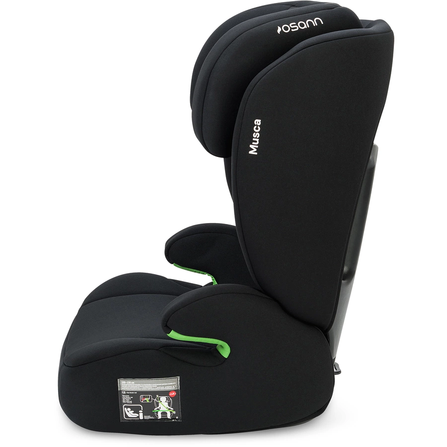 osann Autokindersitz Musca 100 bis 150 cm YC15 Black