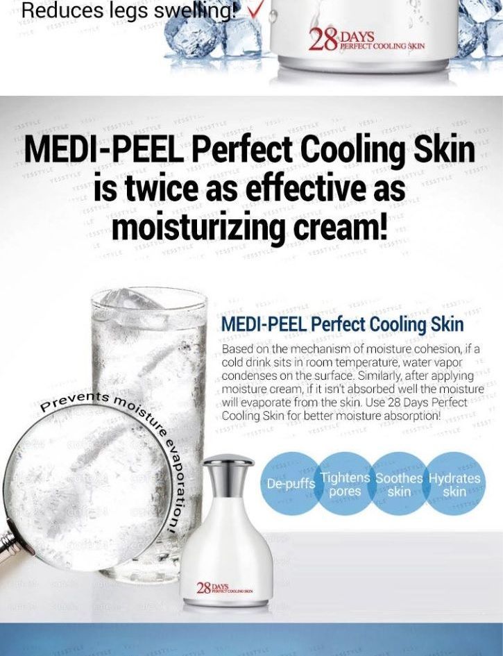 MEDI-PEEL - 28 dagen perfect verkoelende huid (gezichtstype)