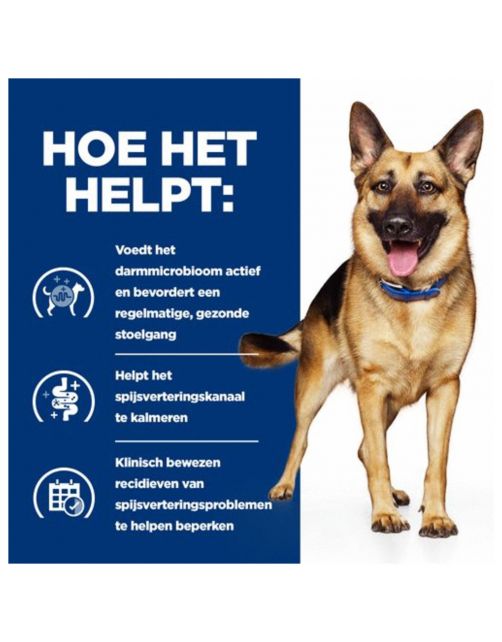 Hill's Prescription Diet Gastrointestinal Biome Digestive+ Fibre Care Stoofpotje Blik - Hondenvoer - Kip 354 g