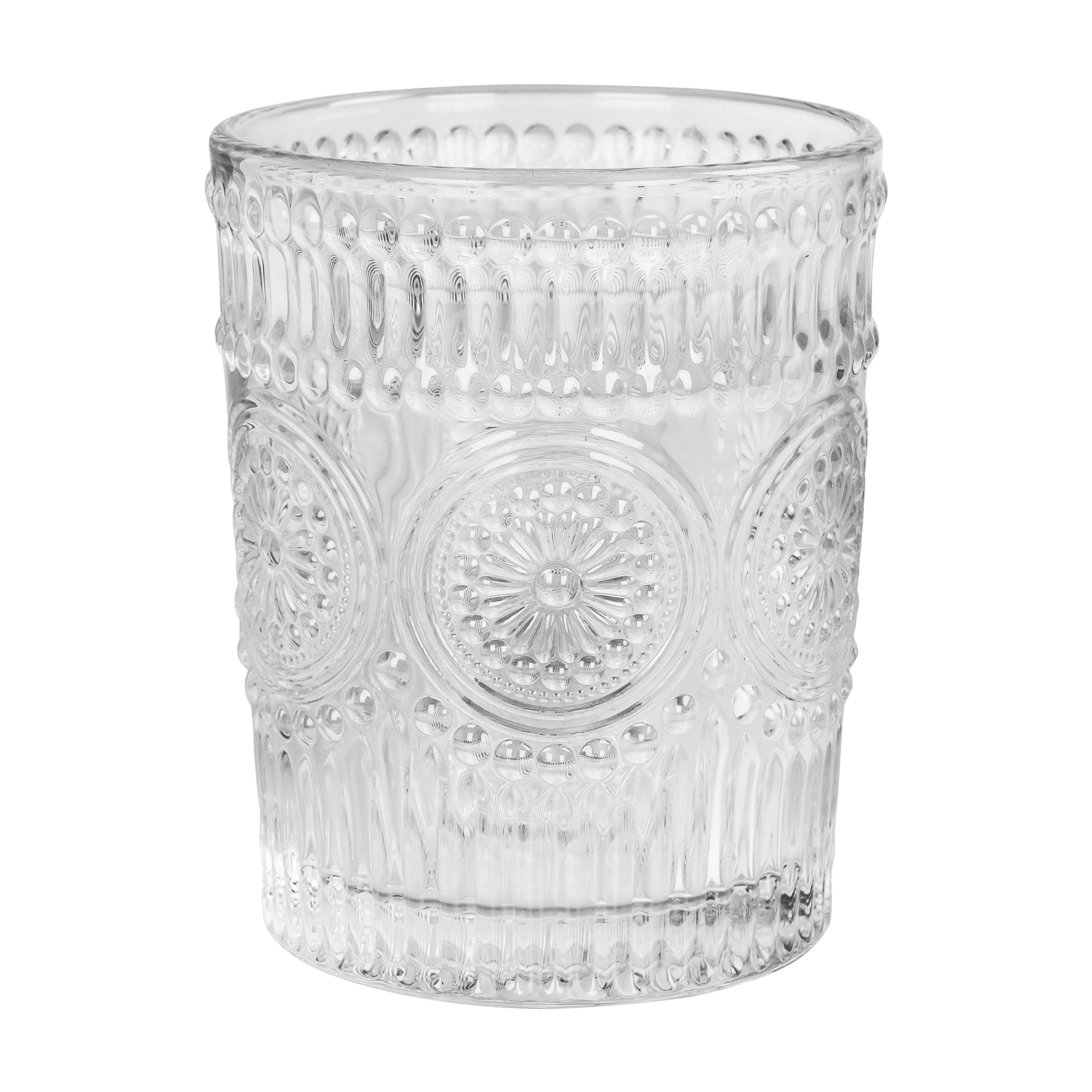 Krumble Waterglas vintage - 260 ml - Set van 12