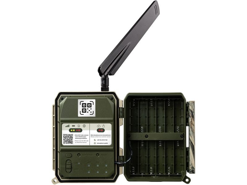 Dörr Kamera Wildkamera SnapShot Cloud Pro 4G Überwachungskamera für hochauflösende Wildtierbeobachtung und Sicherheitsüberwachung