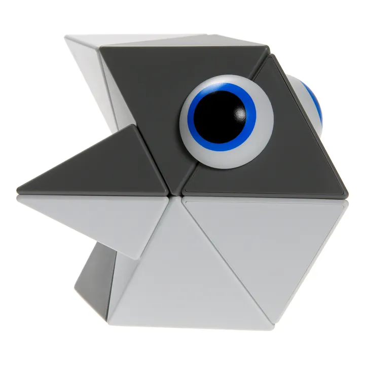 Trido Jeu de construction magnétique Greyscale - Set de 12 pièces