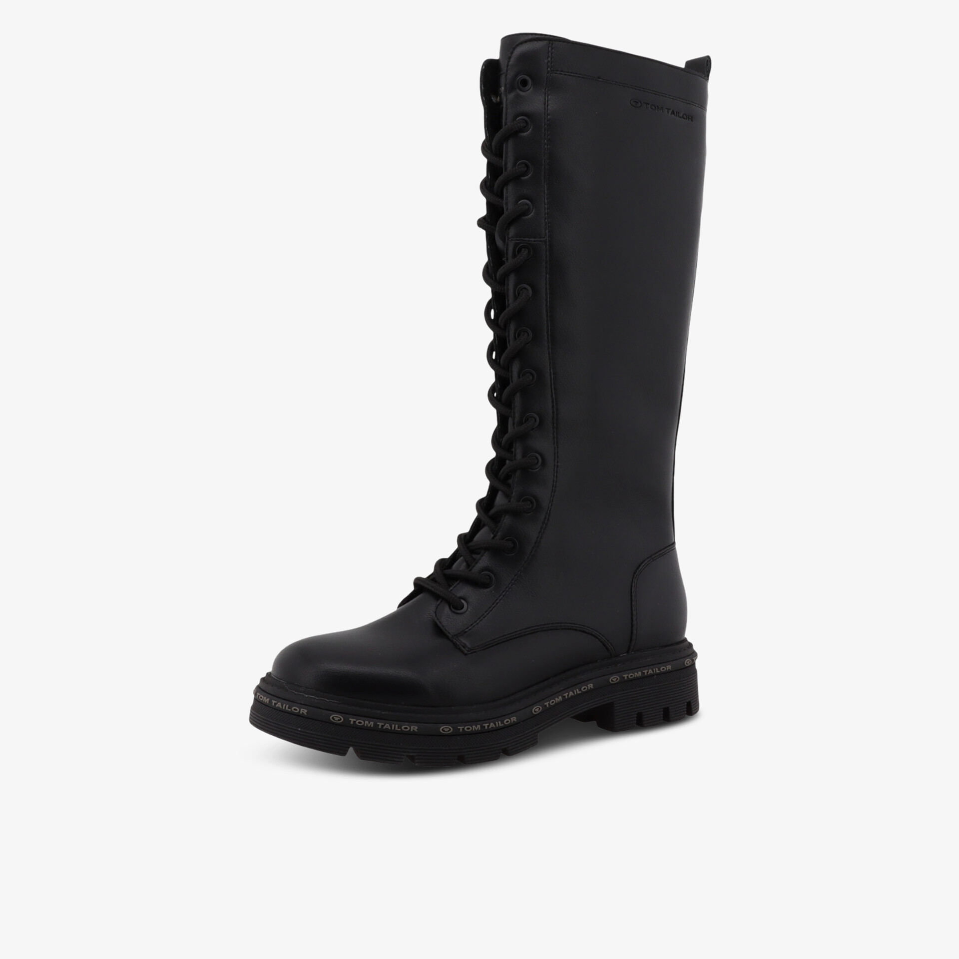 TOM TAILOR Damen Stiefel schwarz