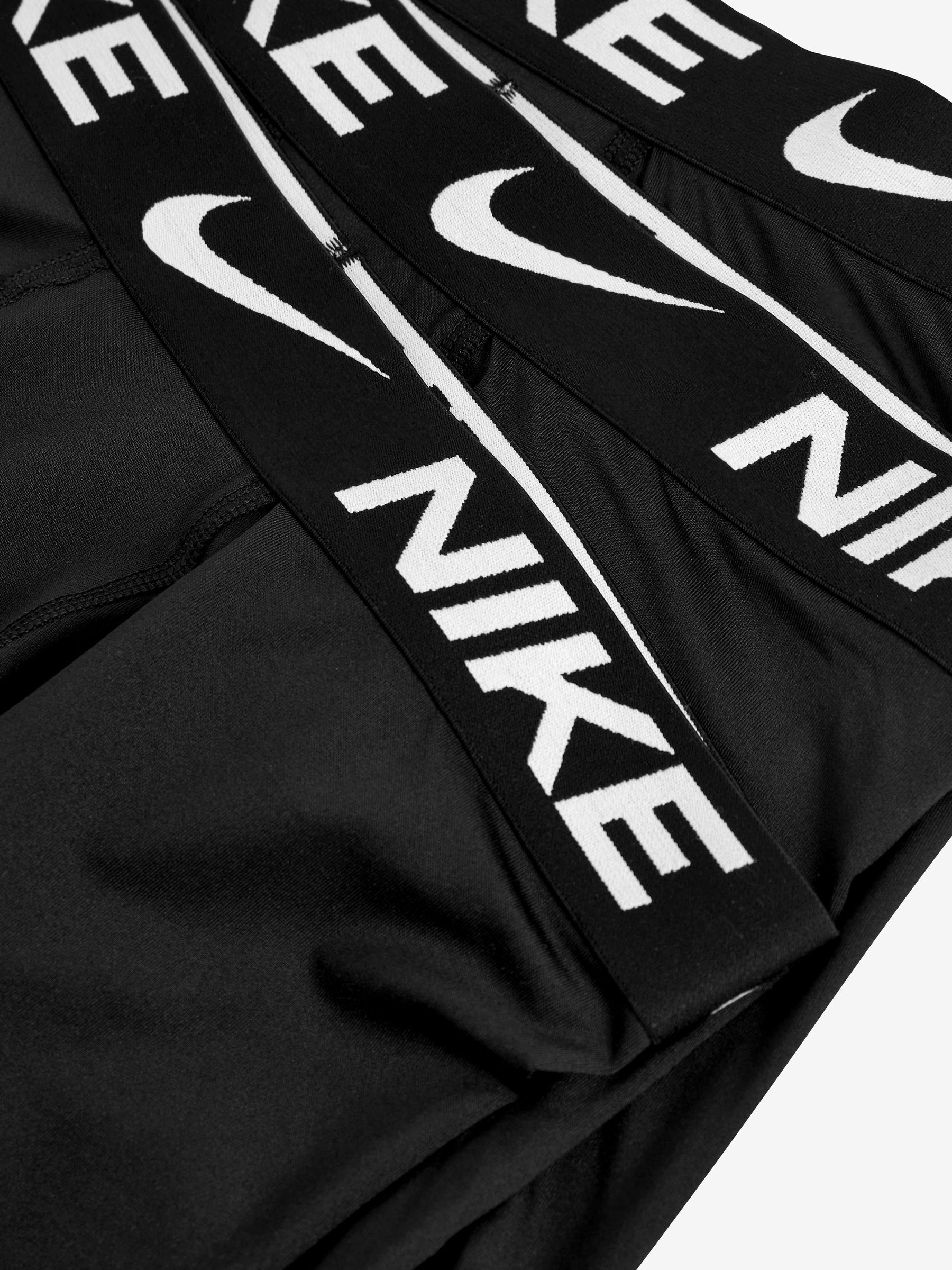Zwart - Nike Dri-FIT set van 3 kinderboxershorts