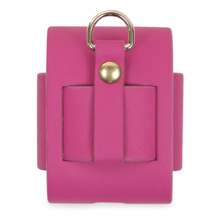 Louvini Coque Airpod 1 & 2 Joe en cuir | Rose fuschia