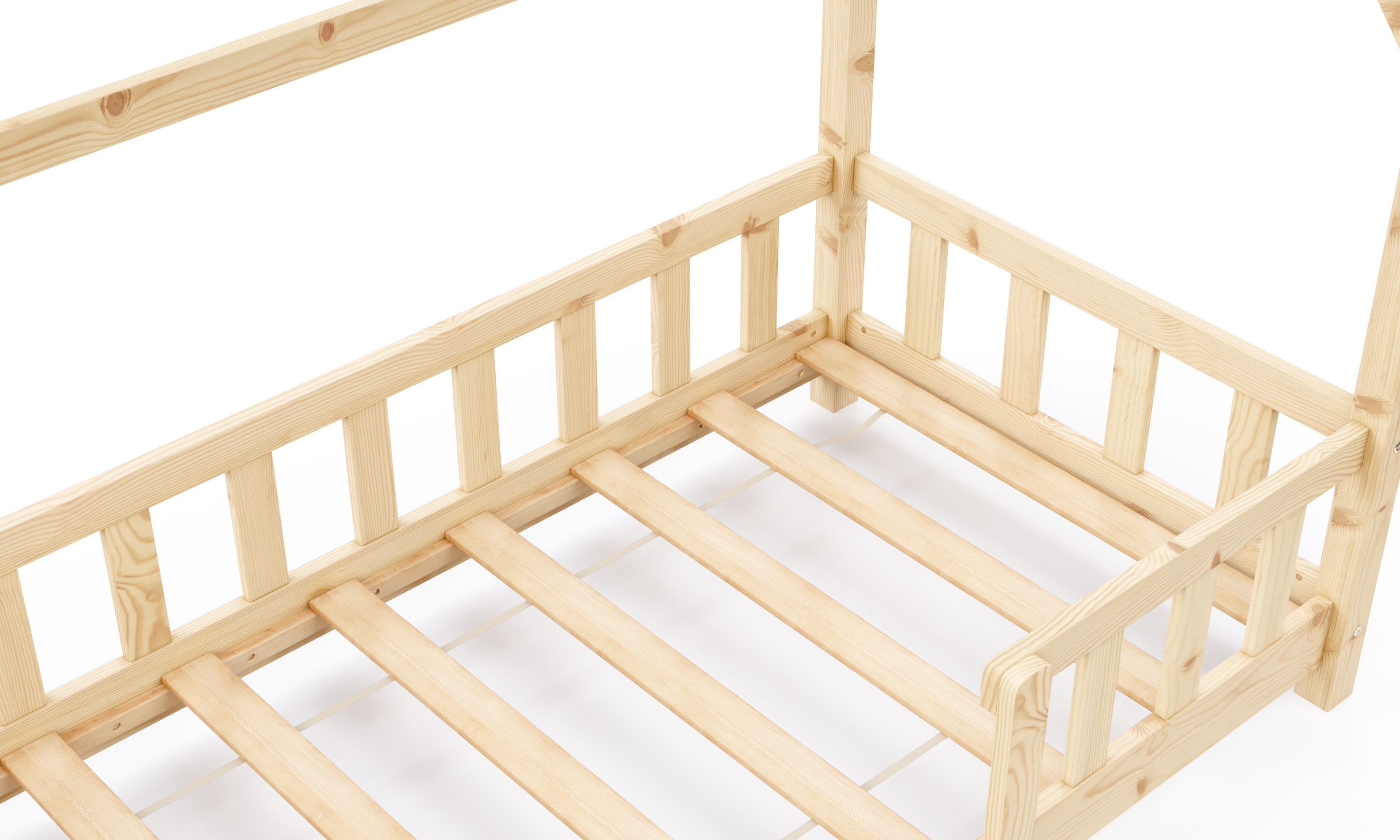 Kinderbett MAISON 70 x 140 cm natur