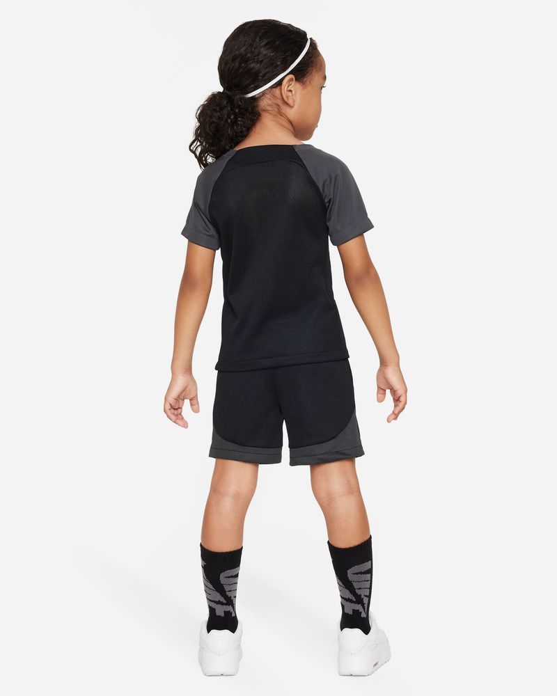 Ensemble maillot et short Nike Academy Pro Noir & Anthracite pour enfant