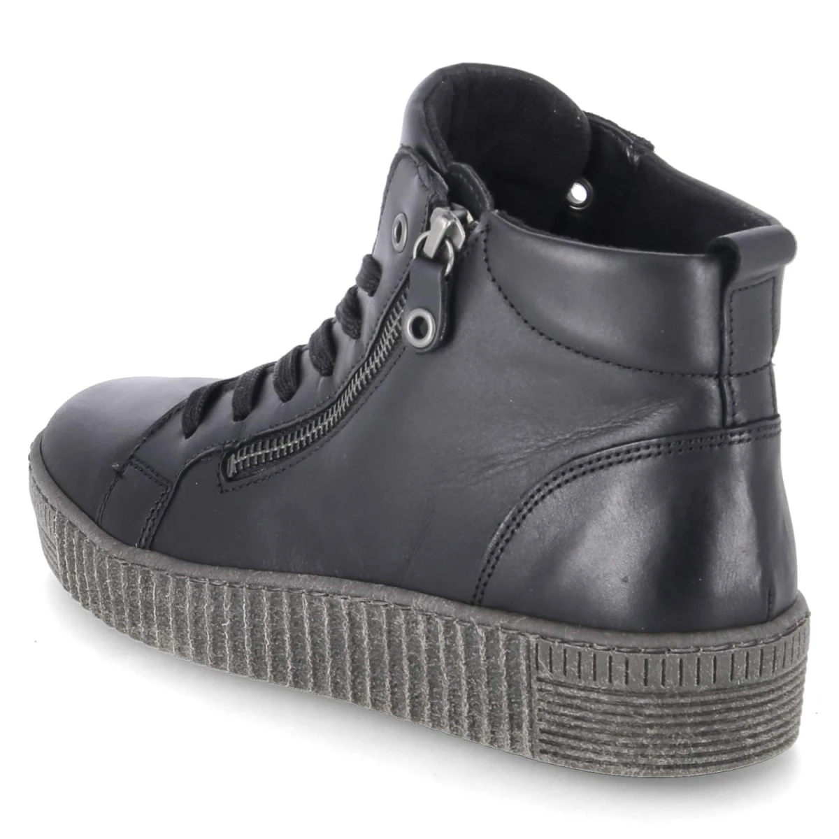 GaborSchnürstiefeletten - schwarz (anthrazit)