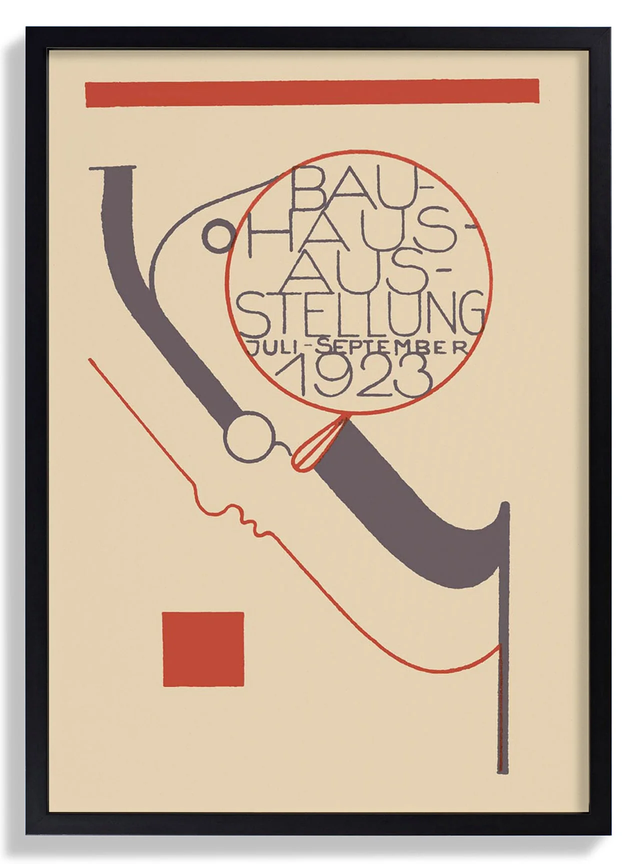 Bauhaus-Ausstellungen von Oskar Schlemmer 1922-1923