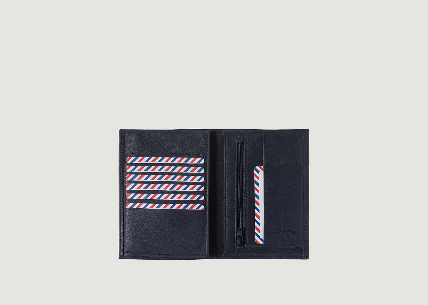 Grand portefeuille Albert cuir vintage Larmorie
