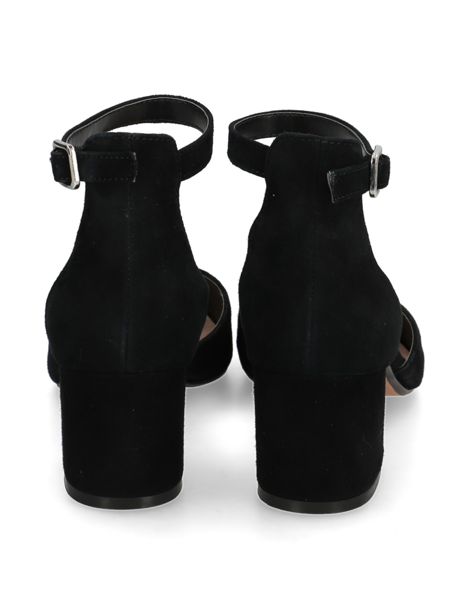 Veloursleder Pumps