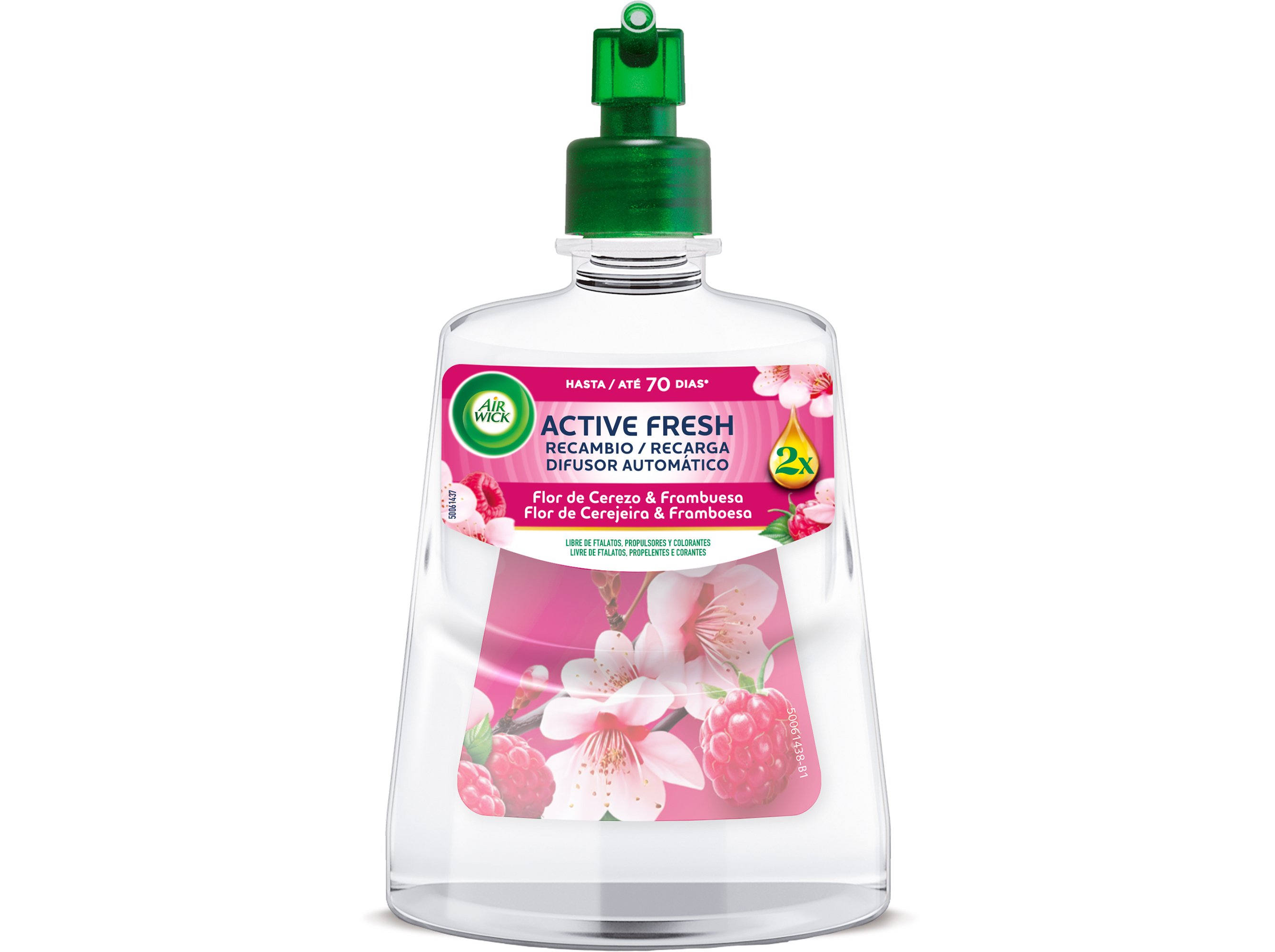AMBIENTADOR AIRWICK REC AF F.CEREJA E FRAMB 228ML