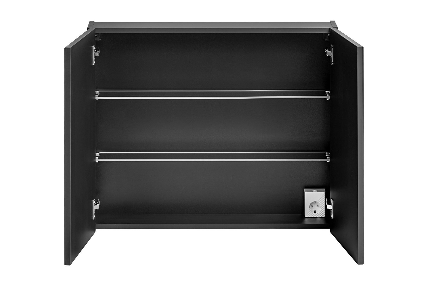 Comad Santa Fe Black spiegelkast 80cm