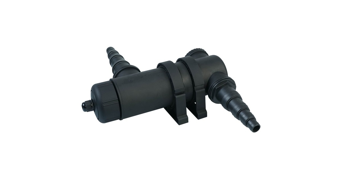 UbbinkAlgClear UVC Apparaat 7000 waterfilter  (Zwart, PL 9W UVC-lamp )