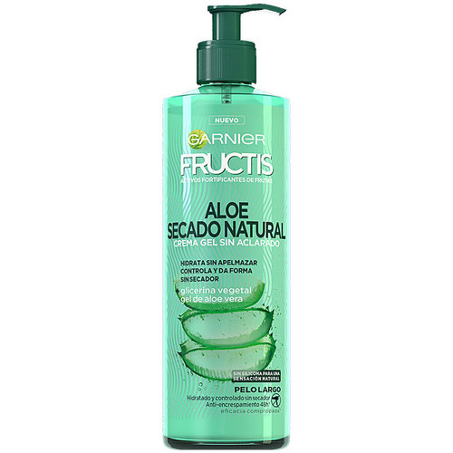 Garnier - Fructis Aloe Secado Natural Crema Gel Sin Aclarado