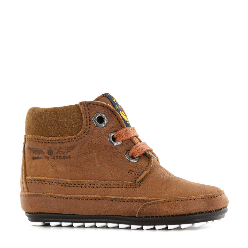 Shoesme BP20W034-Bleren babyschoenen cognac