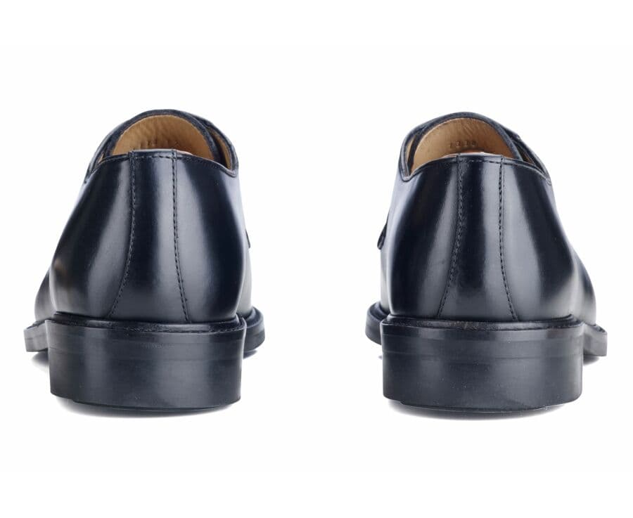Derbies homme cuir Noir semelle gomme - MONTEREY GOMME CITY