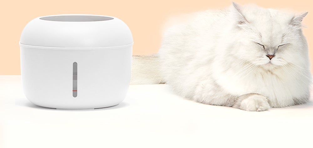 PETLUX drinkfontein wit D 20 H 19 cm
