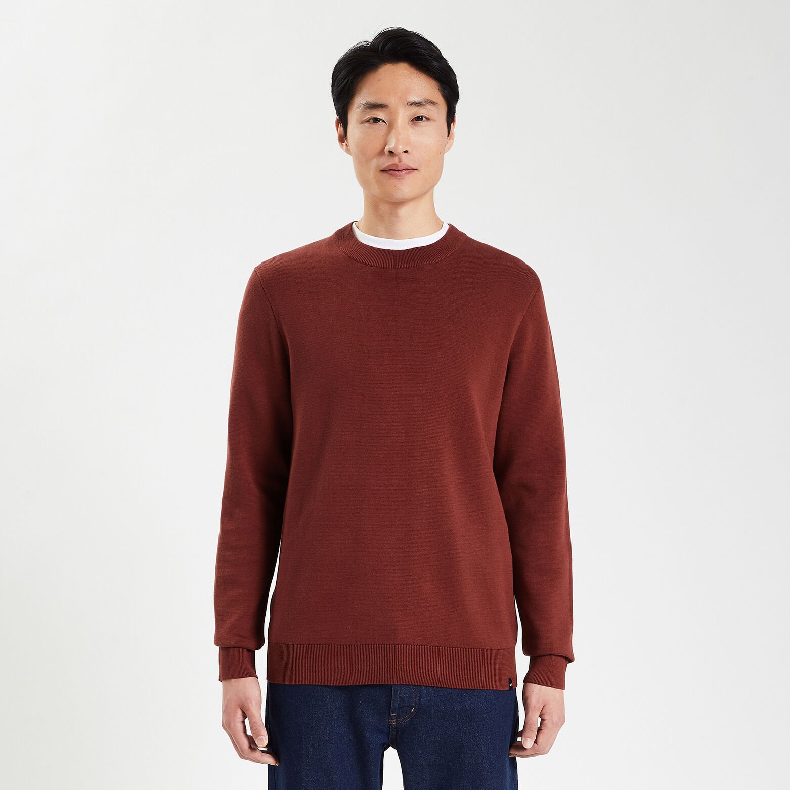Pull uni 'le parfait by JULES' Bordeaux
