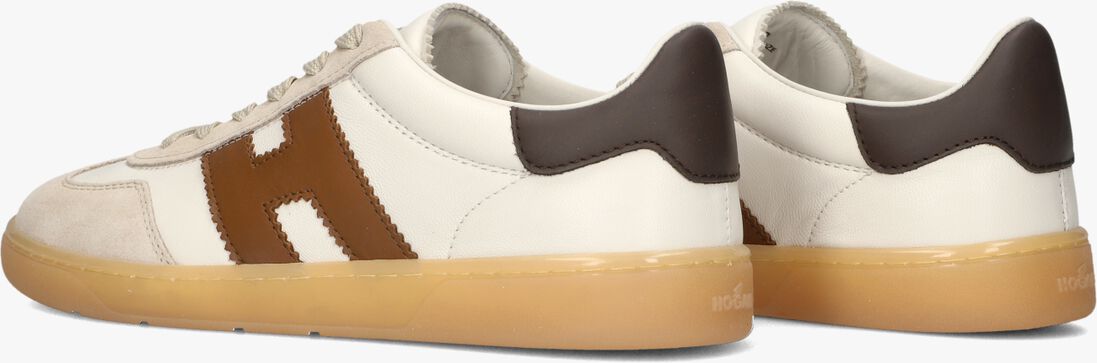 beige hogan sneakers hogan cool allacciato h