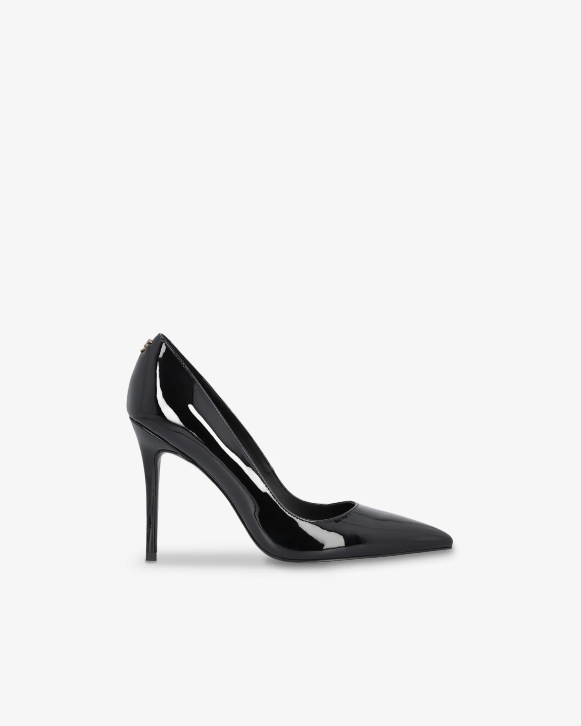 Escarpins brillants à talons | Noir