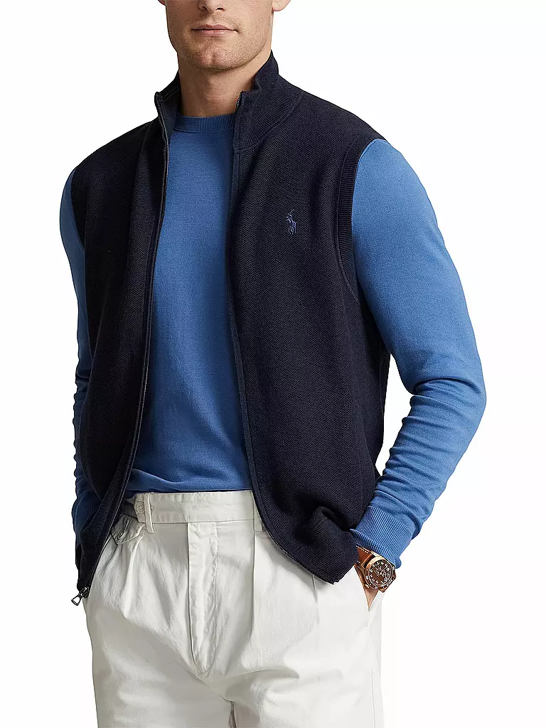 POLO RALPH LAUREN Pullunder dunkelblau