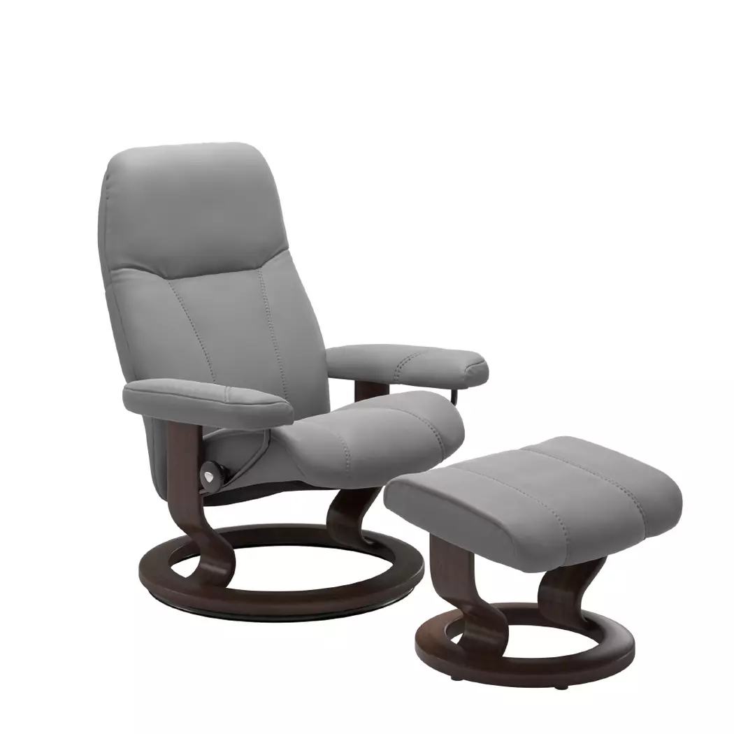 Sessel mit Hocker Consul Classic
