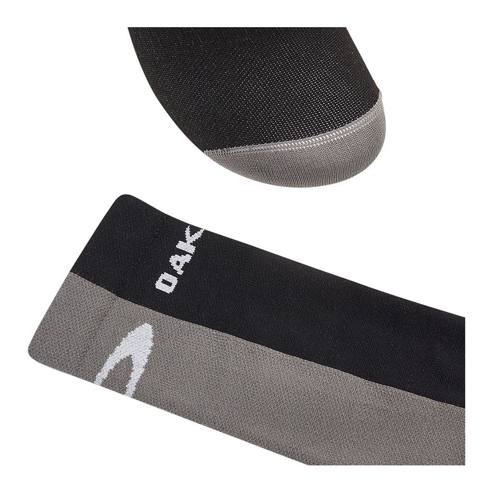 Oakley ICON ROAD - Chaussettes black/grey