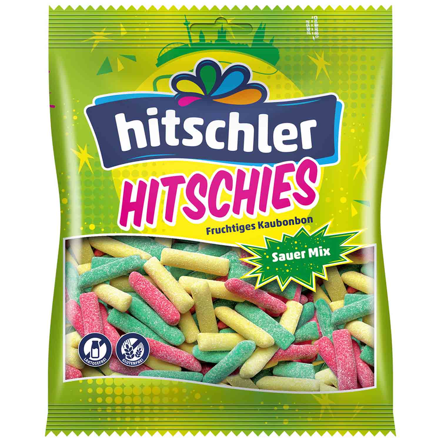 Hitschler Hitschies Sauer Mix 140g MHD:30.12.25
