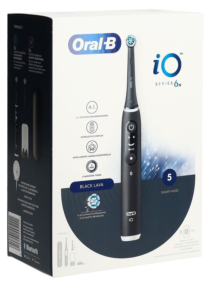 ORAL-B iO 6 Black Lava<br>1 Stück